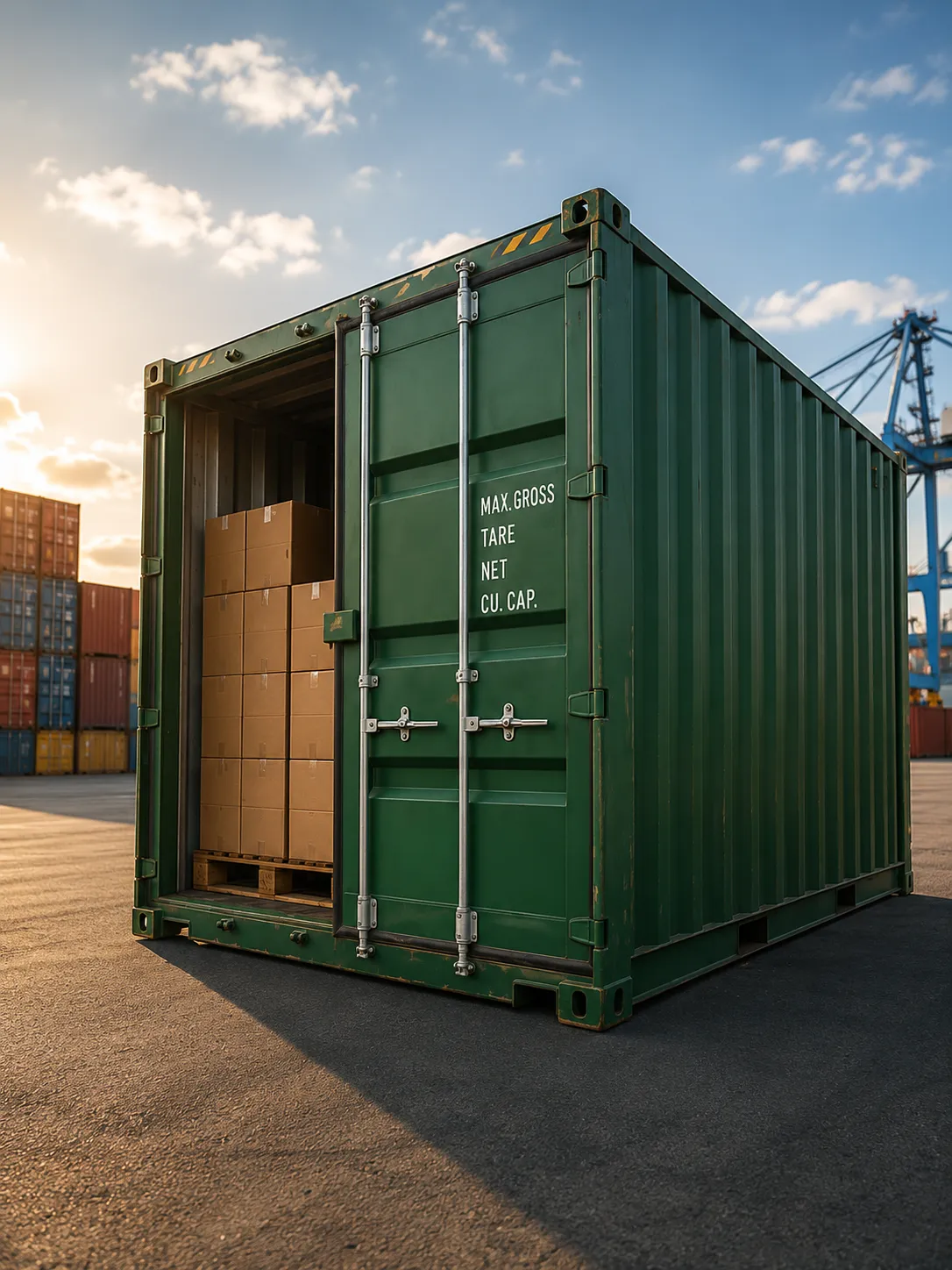Desinfecção e controle de pragas em containers de carga no Porto de Fortaleza